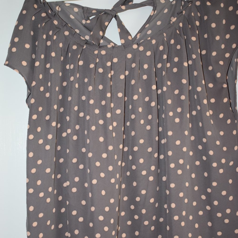 Back Tie Blouse